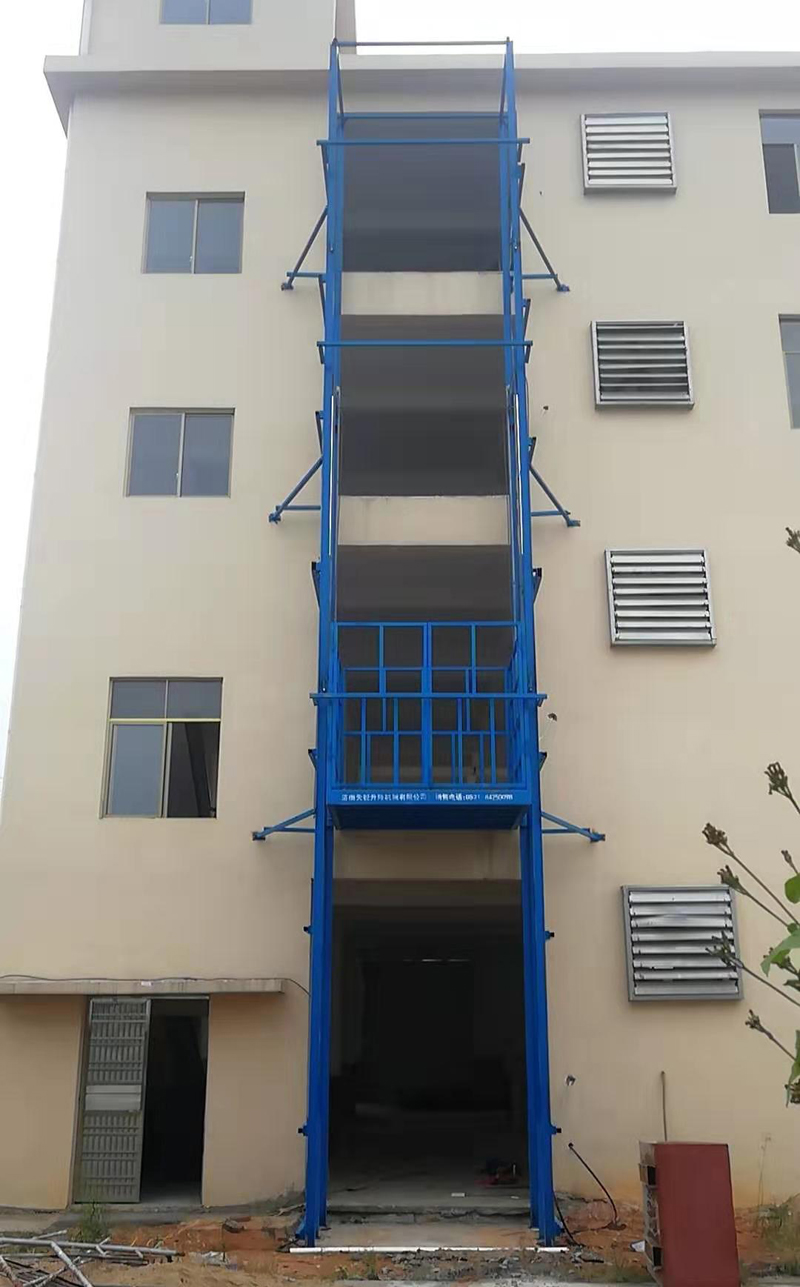 郴州室外导轨式升降平台